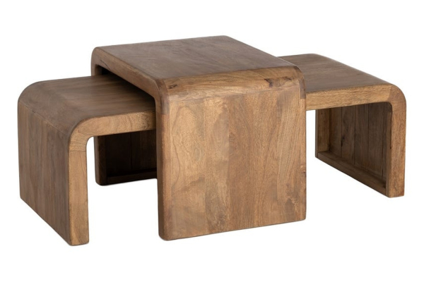 2 tables basses Almar – Aménagez le salon à votre façon