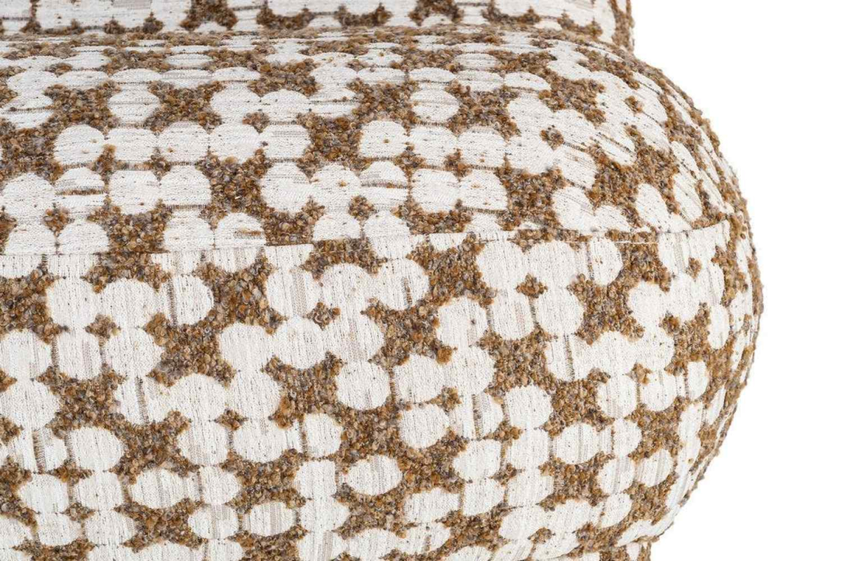 Fauteuil à motifs Orel – Confort et design enveloppant