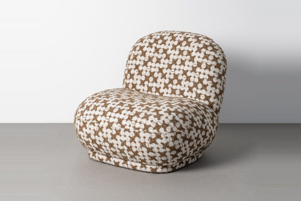Gemusterter Sessel Orel – Komfort und umschließendes Design