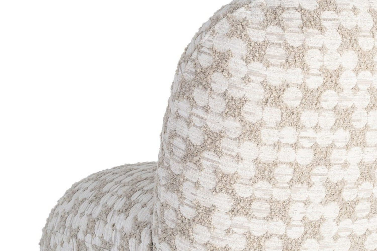 Fauteuil à motifs Orel – Confort et design enveloppant