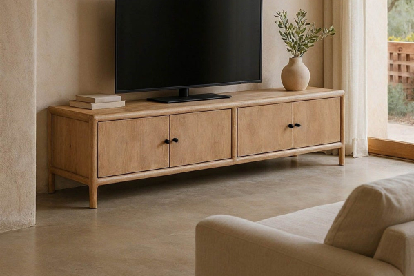 Meuble TV 190 cm Orenza – Un grand format chaleureux