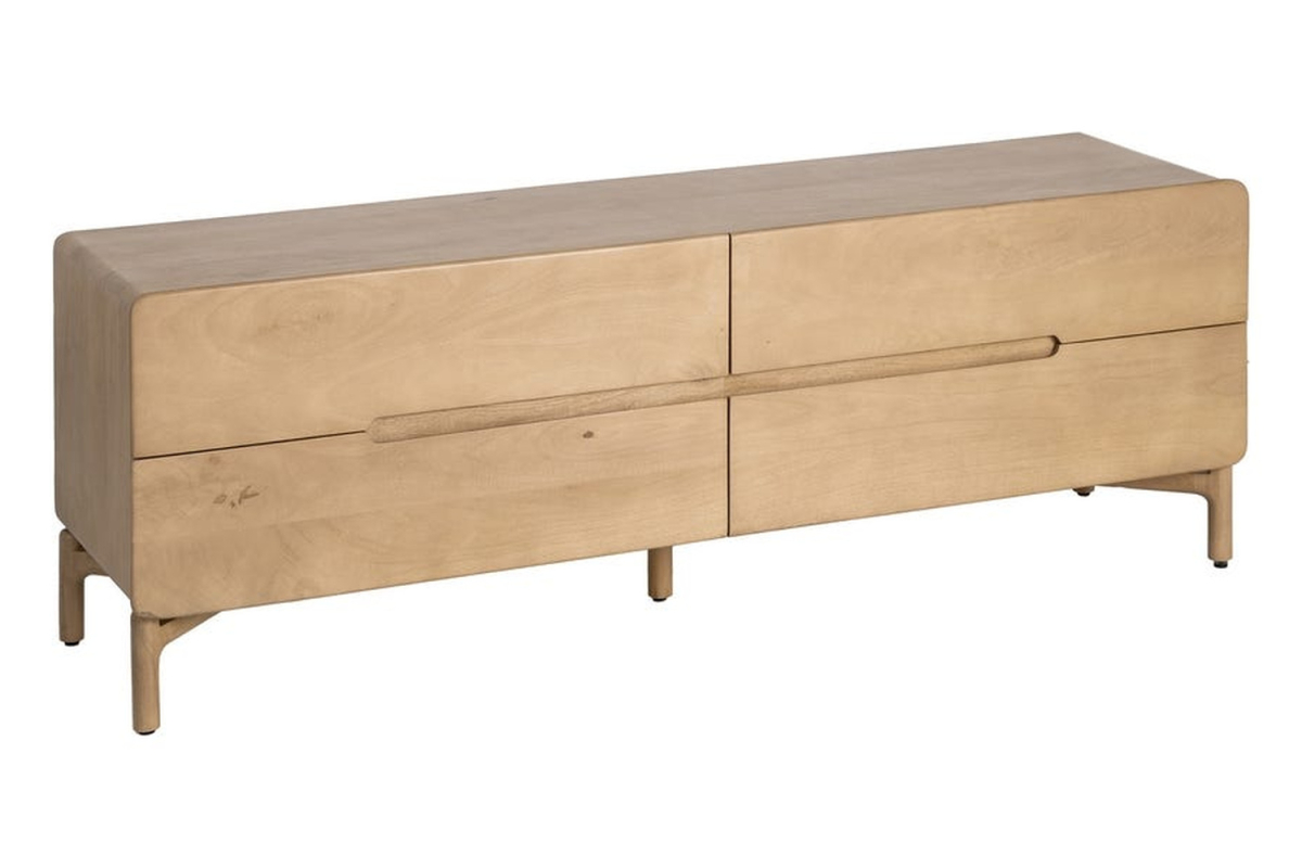 Meuble TV 160 cm Arven – Un salon net et chaleureux