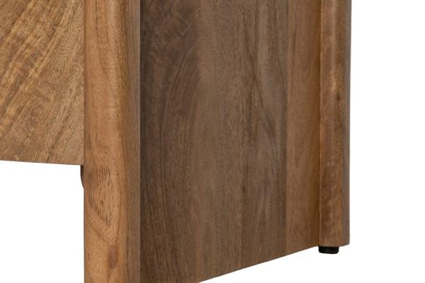 Meuble TV 160 cm Luan – Le rangement tout en courbes