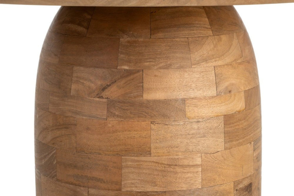 Table basse ronde Almar – La chaleur d’un format compact