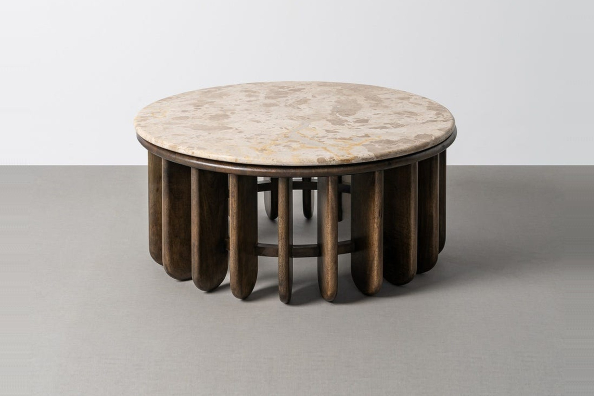 Aloria coffee table – The distinctive beauty of marble