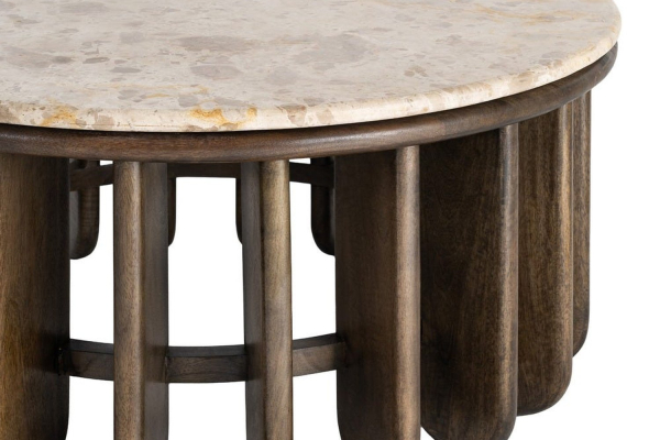 Table basse Aloria – Le charme singulier du marbre