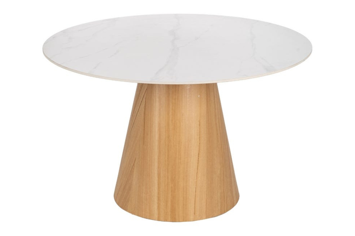 Table basse ronde Lysandre – L’élégance en format compact