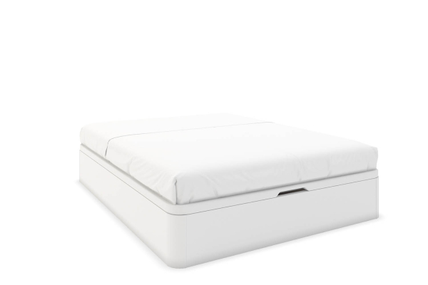 Ensemble lit coffre Oslo et matelas Bambou | Maison Aveni