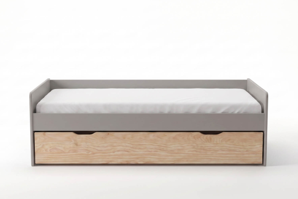 Cama diván Nina y 2 colchones Bambú | Maison Aveni