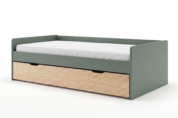 Letto a divano Nina e 2 materassi Bambù | Maison Aveni