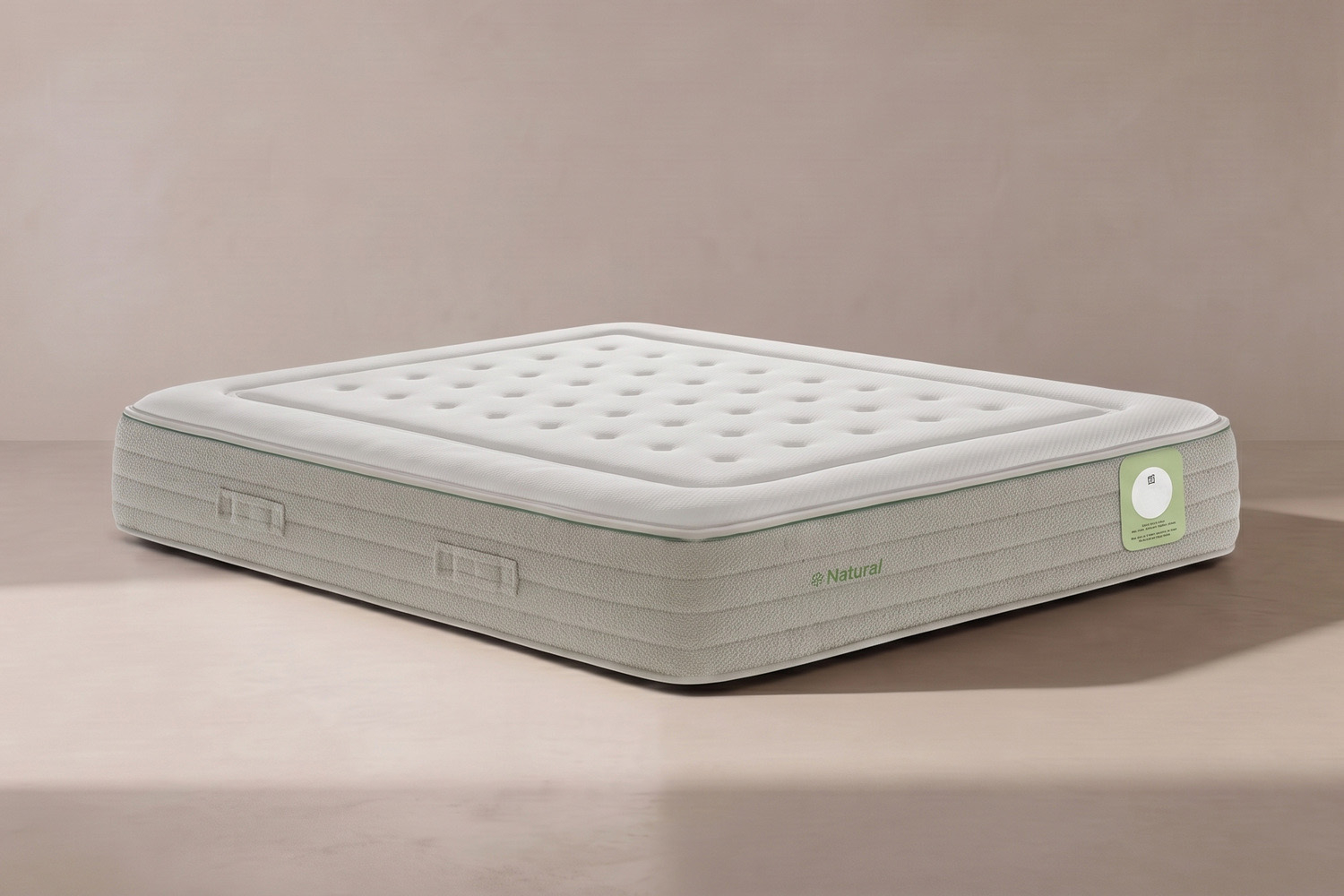 Matras met pocketveren en biologisch katoen | 2 zijden voor zomer en winter