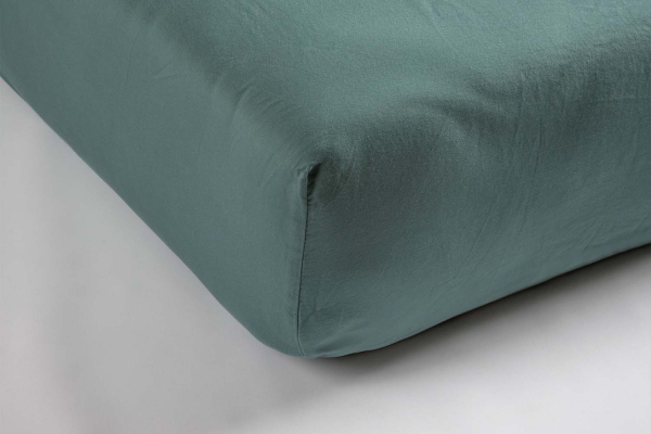 Drap housse pur coton bio uni | Maison Aveni