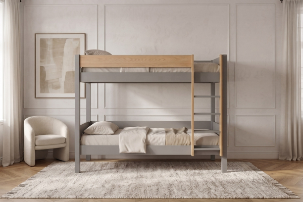 Nina 90 x 190 bunk bed | Solid pine & made in France