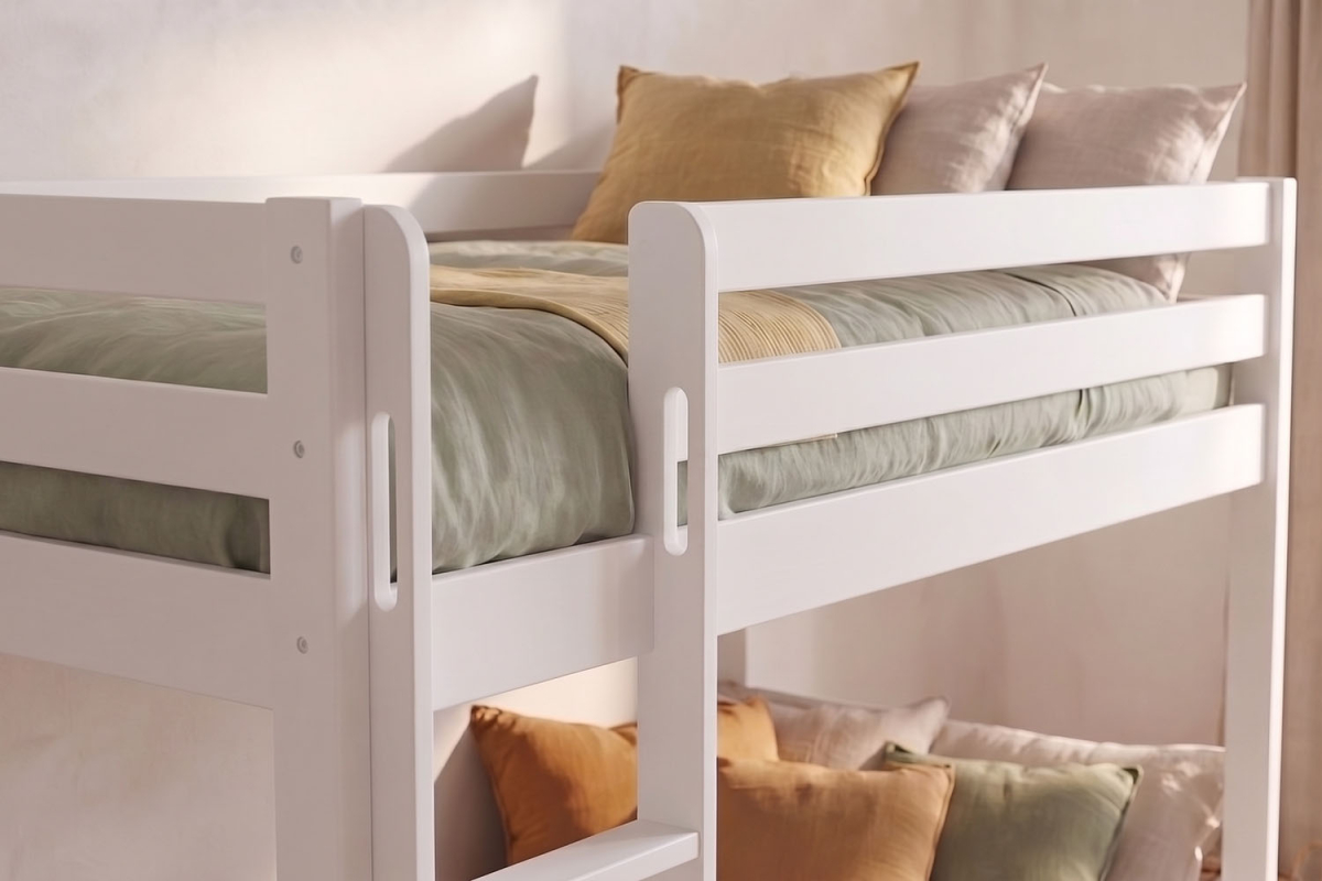 Oslo Solid Pine Bunk Bed | Maison Aveni