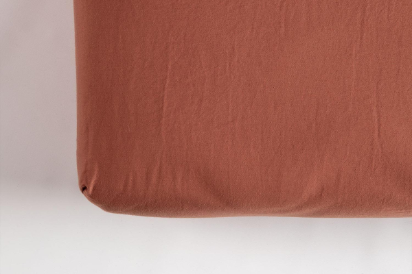 Drap housse pur coton bio uni | Maison Aveni