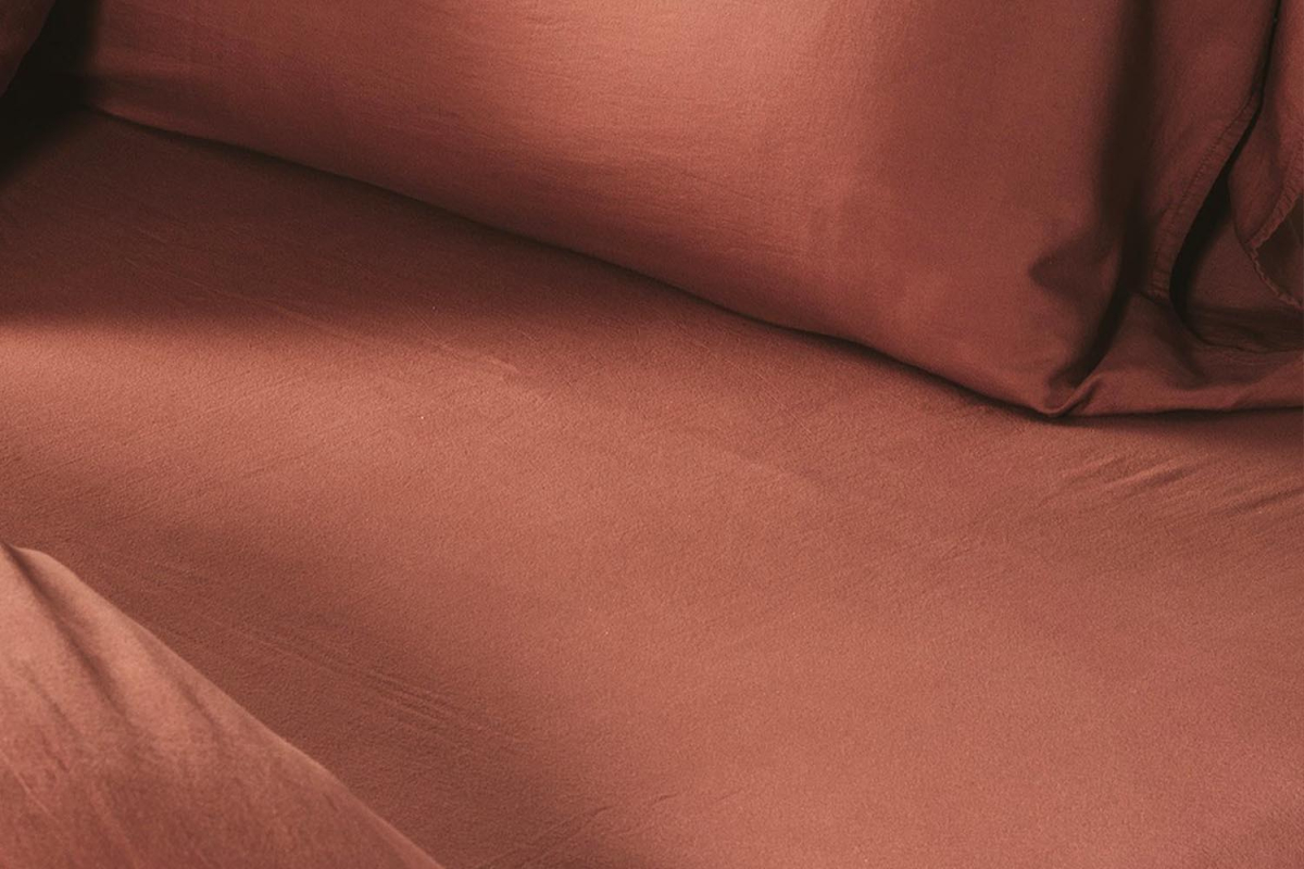 Drap housse pur coton bio uni | Maison Aveni