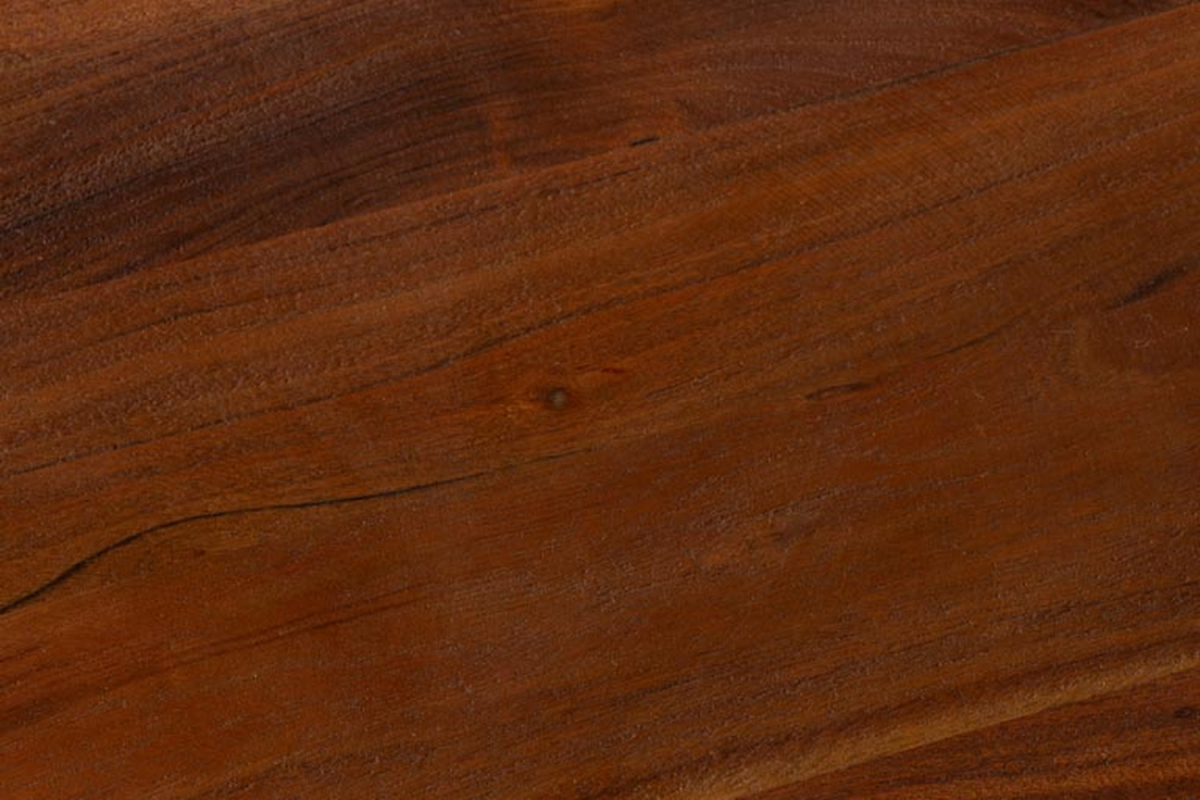 Edris solid acacia wood coffee table, 120 cm