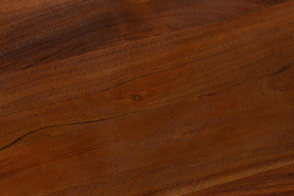 Mesa de centro Edris en madera maciza de acacia de 120 cm