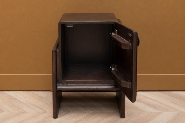 Set of 2 Olven solid mango wood nightstands