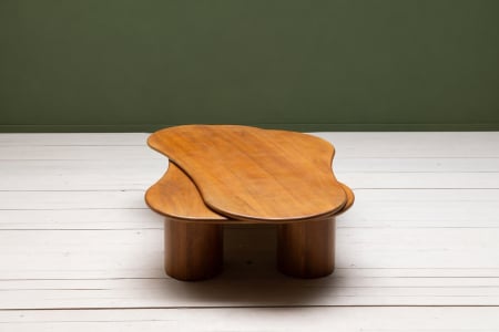 Orena 145 cm solid mango wood coffee table