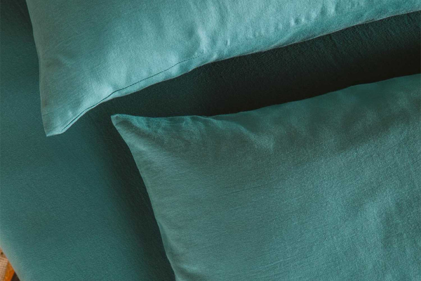 Drap housse pur coton bio uni | Maison Aveni