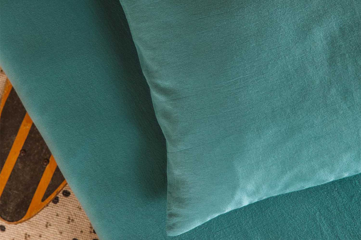 Drap housse pur coton bio uni | Maison Aveni