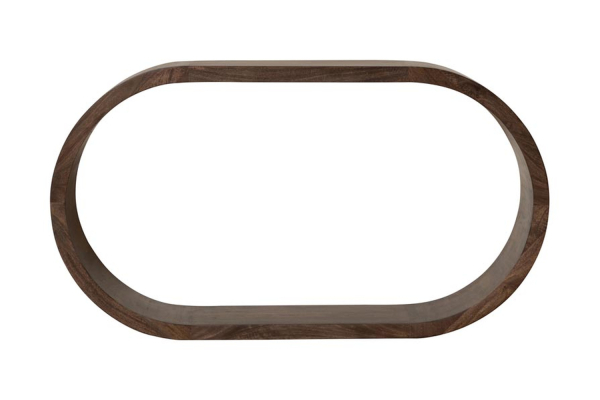 Consola Ivora de madera maciza de mango de 150 cm, 30 cm de fondo