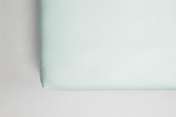 Drap housse pur coton bio uni | Maison Aveni