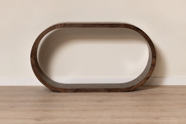 Konsole Ivora aus massivem Mangoholz, 150 cm, 30 cm tief