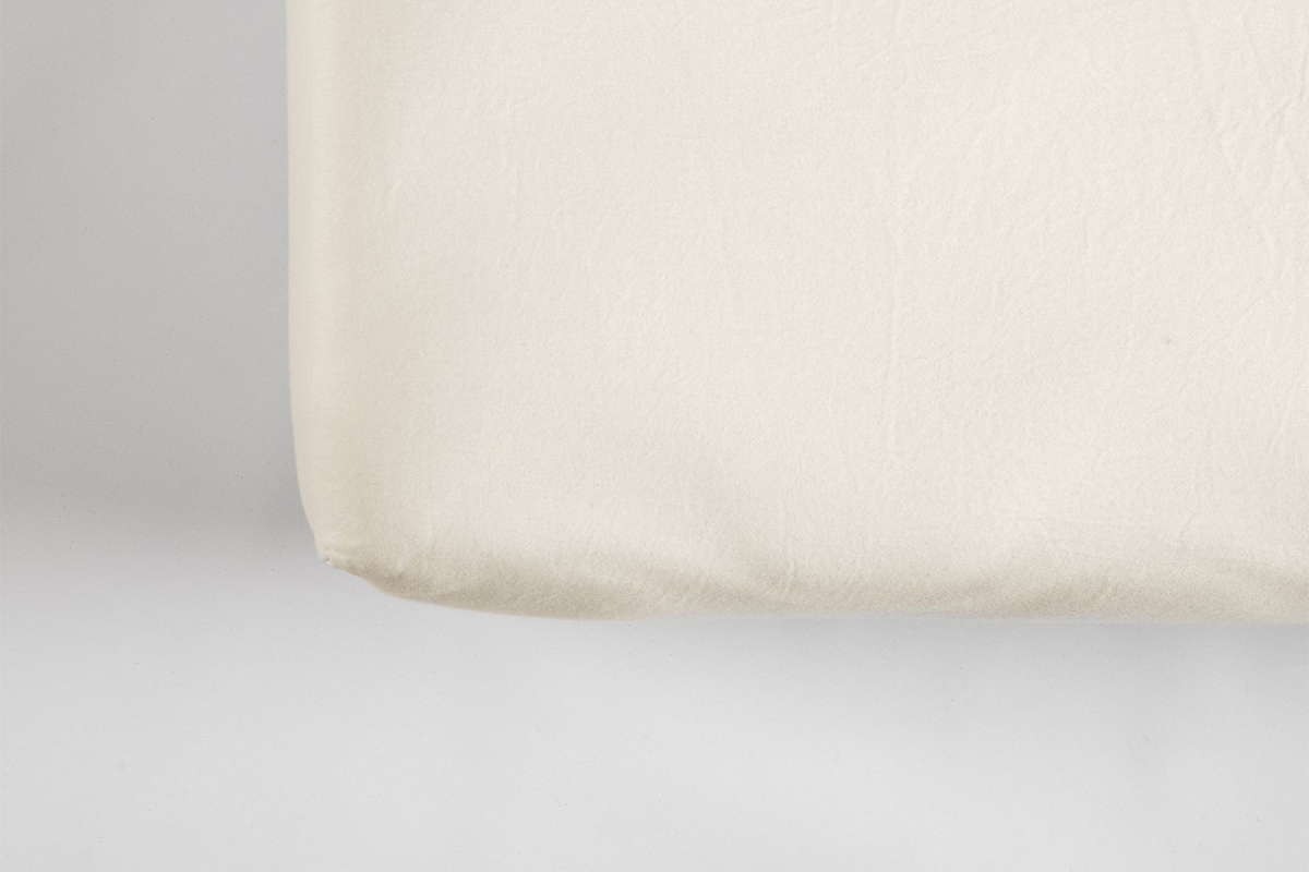 Drap housse pur coton bio uni | Maison Aveni