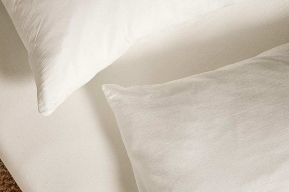 Drap housse pur coton bio uni | Maison Aveni