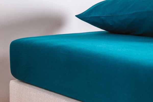 Drap housse pur coton bio uni | Maison Aveni
