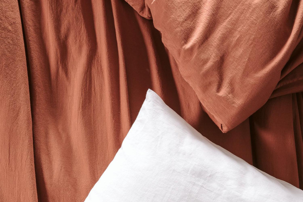 Drap housse pur coton bio uni | Maison Aveni