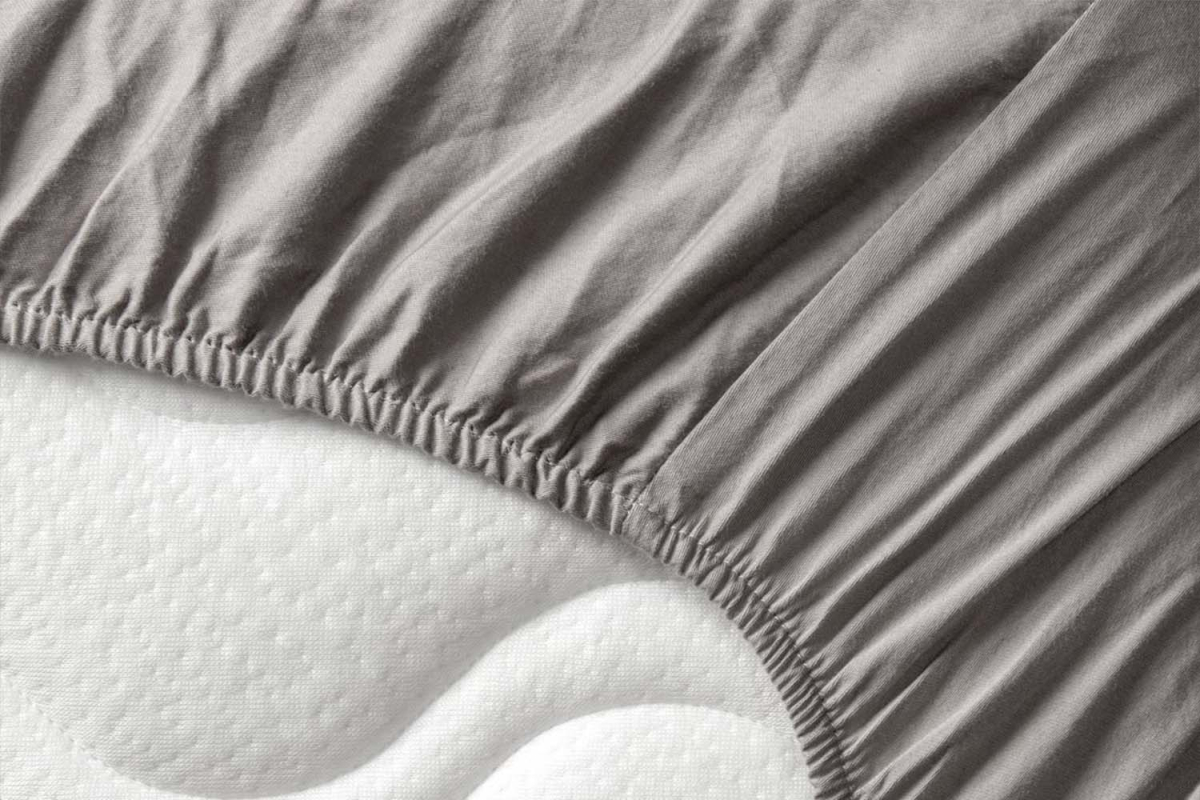 Drap housse pur coton bio uni | Maison Aveni