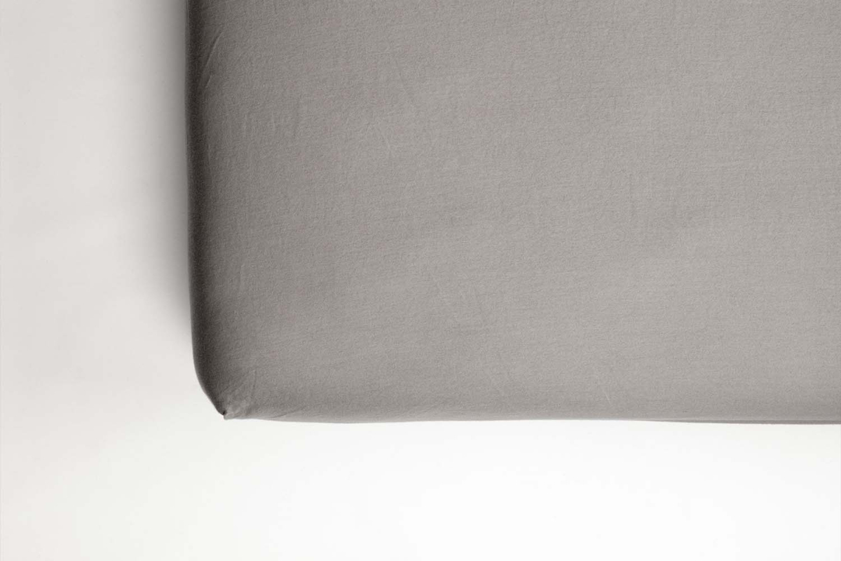 Drap housse pur coton bio uni | Maison Aveni
