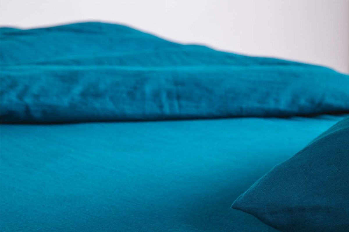 Drap housse pur coton bio uni | Maison Aveni
