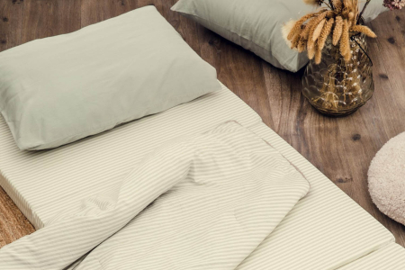 Matelas pliable Aloe Vera Rayé