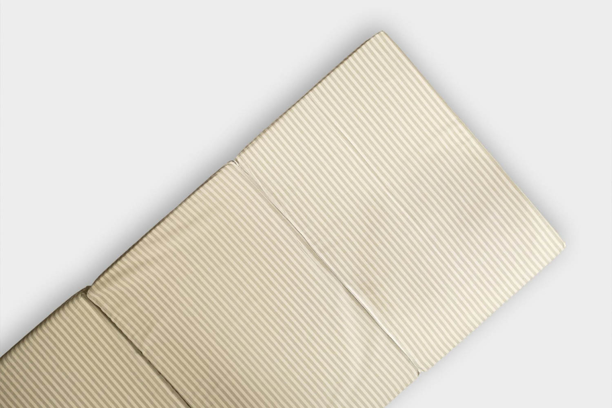 Matelas pliable Aloe Vera Rayé