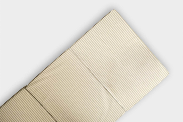 Matelas pliable Aloe Vera Rayé
