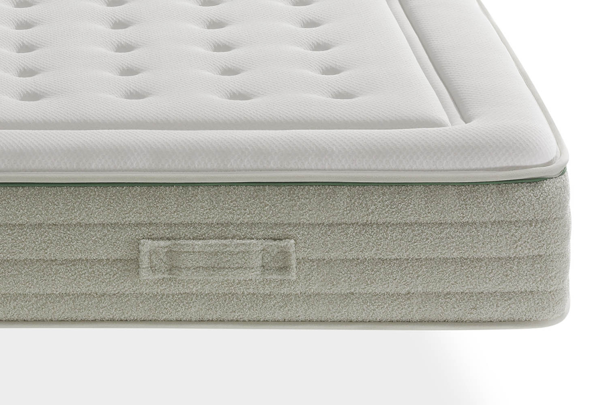 Matelas 2 places ressorts ensachés 2 faces Coton bio Cotton Seasons