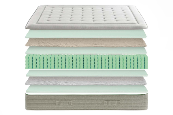 Matelas ressorts ensachés Coton bio | 2 faces été/hiver