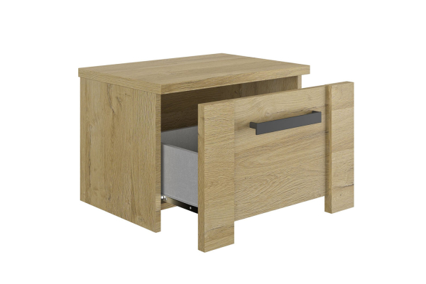 Table de chevet en bois 1 tiroir Elias