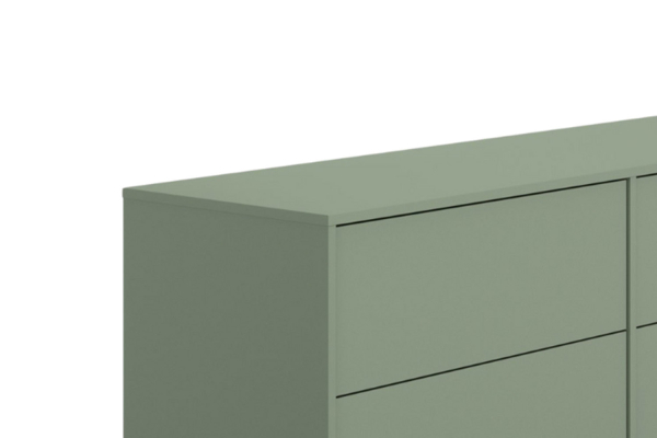 Commode 6 tiroirs en bois Lyra