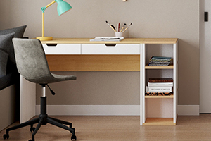 Bureau blanc