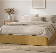 Lit en tissu premium