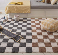 Tapis coloré pour salon