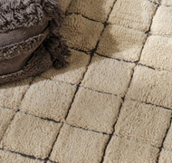 Tapis de salon beige